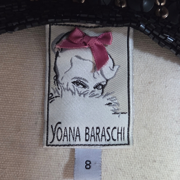 Black and Gold Sequin Women's Top - Picture 9 of 9